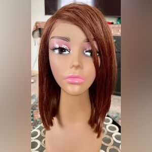 Front lace wig fiber hair
